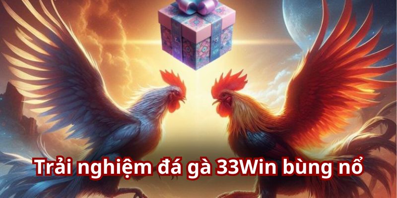 Trải nghiệm đá gà 33win bùng nổ, kịch tính tại hệ thống nhà cái